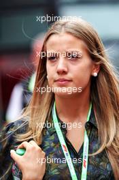 Giada Gianni (ITA) girlfriend of Charles Leclerc (MON) Ferrari. 28.07.2019. Formula 1 World Championship, Rd 11, German Grand Prix, Hockenheim, Germany, Race Day.
