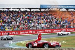 Charles Leclerc (MON) Ferrari on the drivers parade. 28.07.2019. Formula 1 World Championship, Rd 11, German Grand Prix, Hockenheim, Germany, Race Day.