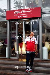 Frederic Vasseur (FRA) Alfa Romeo Racing Team Principal. 28.07.2019. Formula 1 World Championship, Rd 11, German Grand Prix, Hockenheim, Germany, Race Day.