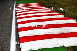 Circuit atmosphere - kerb detail. 25.07.2019. Formula 1 World Championship, Rd 11, German Grand Prix, Hockenheim, Germany, Preparation Day.