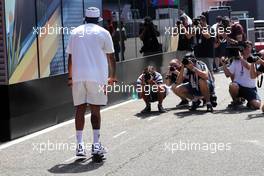 Lewis Hamilton (GBR) Mercedes AMG F1. 25.07.2019. Formula 1 World Championship, Rd 11, German Grand Prix, Hockenheim, Germany, Preparation Day.