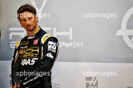 Romain Grosjean (FRA) Haas F1 Team. 27.02.2019. Haas F1 Team Livery Unveil, The Royal Automobile Club, London, England.