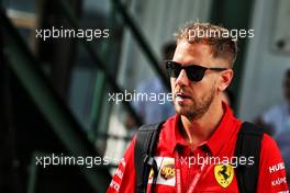 Sebastian Vettel (GER) Ferrari. 02.08.2019. Formula 1 World Championship, Rd 12, Hungarian Grand Prix, Budapest, Hungary, Practice Day.
