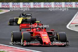 Charles Leclerc (MON) Ferrari SF90. 02.08.2019. Formula 1 World Championship, Rd 12, Hungarian Grand Prix, Budapest, Hungary, Practice Day.