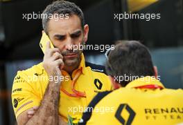 Cyril Abiteboul (FRA) Renault Sport F1 Managing Director. 02.08.2019. Formula 1 World Championship, Rd 12, Hungarian Grand Prix, Budapest, Hungary, Practice Day.