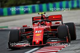 Charles Leclerc (MON) Ferrari SF90. 02.08.2019. Formula 1 World Championship, Rd 12, Hungarian Grand Prix, Budapest, Hungary, Practice Day.