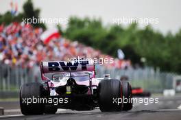 Sergio Perez (MEX) Racing Point F1 Team RP19. 02.08.2019. Formula 1 World Championship, Rd 12, Hungarian Grand Prix, Budapest, Hungary, Practice Day.