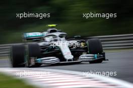 Valtteri Bottas (FIN) Mercedes AMG F1 W10. 02.08.2019. Formula 1 World Championship, Rd 12, Hungarian Grand Prix, Budapest, Hungary, Practice Day.