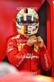 Sebastian Vettel (GER) Ferrari. 02.08.2019. Formula 1 World Championship, Rd 12, Hungarian Grand Prix, Budapest, Hungary, Practice Day.