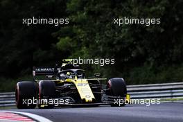 Nico Hulkenberg (GER) Renault F1 Team RS19. 02.08.2019. Formula 1 World Championship, Rd 12, Hungarian Grand Prix, Budapest, Hungary, Practice Day.