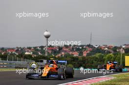 Lando Norris (GBR) McLaren MCL34. 02.08.2019. Formula 1 World Championship, Rd 12, Hungarian Grand Prix, Budapest, Hungary, Practice Day.