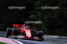 Sebastian Vettel (GER) Ferrari SF90. 02.08.2019. Formula 1 World Championship, Rd 12, Hungarian Grand Prix, Budapest, Hungary, Practice Day.