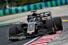 Romain Grosjean (FRA) Haas F1 Team VF-19. 02.08.2019. Formula 1 World Championship, Rd 12, Hungarian Grand Prix, Budapest, Hungary, Practice Day.