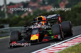 Max Verstappen (NLD) Red Bull Racing RB15. 02.08.2019. Formula 1 World Championship, Rd 12, Hungarian Grand Prix, Budapest, Hungary, Practice Day.