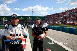 Robert Kubica (POL) Williams Racing on the grid. 04.08.2019. Formula 1 World Championship, Rd 12, Hungarian Grand Prix, Budapest, Hungary, Race Day.