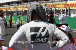 Kevin Magnussen (DEN) Haas F1 Team on the grid. 04.08.2019. Formula 1 World Championship, Rd 12, Hungarian Grand Prix, Budapest, Hungary, Race Day.