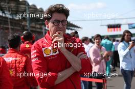 Mattia Binotto (ITA) Ferrari Team Principal on the grid. 04.08.2019. Formula 1 World Championship, Rd 12, Hungarian Grand Prix, Budapest, Hungary, Race Day.