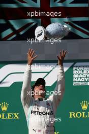 1st place Lewis Hamilton (GBR) Mercedes AMG F1 W10. 04.08.2019. Formula 1 World Championship, Rd 12, Hungarian Grand Prix, Budapest, Hungary, Race Day.