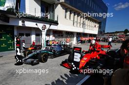 Race winner Lewis Hamilton (GBR) Mercedes AMG F1 W10 celebrates in parc ferme. 04.08.2019. Formula 1 World Championship, Rd 12, Hungarian Grand Prix, Budapest, Hungary, Race Day.