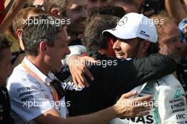 1st place Lewis Hamilton (GBR) Mercedes AMG F1 W10 04.08.2019. Formula 1 World Championship, Rd 12, Hungarian Grand Prix, Budapest, Hungary, Race Day.