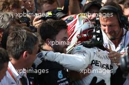 1st place Lewis Hamilton (GBR) Mercedes AMG F1 W10. 04.08.2019. Formula 1 World Championship, Rd 12, Hungarian Grand Prix, Budapest, Hungary, Race Day.