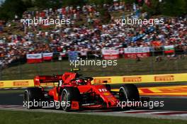 Charles Leclerc (MON) Ferrari SF90. 04.08.2019. Formula 1 World Championship, Rd 12, Hungarian Grand Prix, Budapest, Hungary, Race Day.