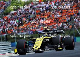 Nico Hulkenberg (GER) Renault F1 Team RS19. 04.08.2019. Formula 1 World Championship, Rd 12, Hungarian Grand Prix, Budapest, Hungary, Race Day.