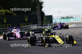 Nico Hulkenberg (GER) Renault F1 Team RS19. 04.08.2019. Formula 1 World Championship, Rd 12, Hungarian Grand Prix, Budapest, Hungary, Race Day.