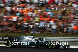 Lewis Hamilton (GBR) Mercedes AMG F1 W10. 04.08.2019. Formula 1 World Championship, Rd 12, Hungarian Grand Prix, Budapest, Hungary, Race Day.