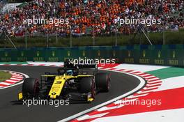 Daniel Ricciardo (AUS) Renault F1 Team RS19. 04.08.2019. Formula 1 World Championship, Rd 12, Hungarian Grand Prix, Budapest, Hungary, Race Day.