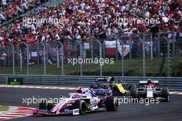 Lance Stroll (CDN) Racing Point F1 Team RP19. 04.08.2019. Formula 1 World Championship, Rd 12, Hungarian Grand Prix, Budapest, Hungary, Race Day.