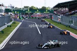 Valtteri Bottas (FIN) Mercedes AMG F1 W10. 04.08.2019. Formula 1 World Championship, Rd 12, Hungarian Grand Prix, Budapest, Hungary, Race Day.
