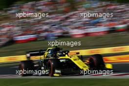 Nico Hulkenberg (GER) Renault Sport F1 Team RS19. 04.08.2019. Formula 1 World Championship, Rd 12, Hungarian Grand Prix, Budapest, Hungary, Race Day.