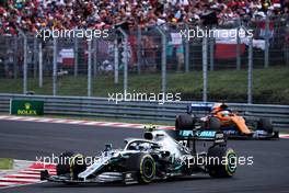 Valtteri Bottas (FIN) Mercedes AMG F1 W10. 04.08.2019. Formula 1 World Championship, Rd 12, Hungarian Grand Prix, Budapest, Hungary, Race Day.