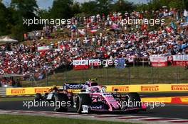 Lance Stroll (CDN) Racing Point F1 Team RP19. 04.08.2019. Formula 1 World Championship, Rd 12, Hungarian Grand Prix, Budapest, Hungary, Race Day.
