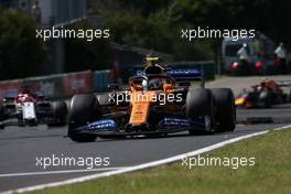 Lando Norris (GBR), McLaren F1 Team  04.08.2019. Formula 1 World Championship, Rd 12, Hungarian Grand Prix, Budapest, Hungary, Race Day.