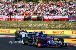 Alexander Albon (THA) Scuderia Toro Rosso STR14. 04.08.2019. Formula 1 World Championship, Rd 12, Hungarian Grand Prix, Budapest, Hungary, Race Day.