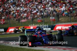 Daniil Kvyat (RUS) Scuderia Toro Rosso STR14. 04.08.2019. Formula 1 World Championship, Rd 12, Hungarian Grand Prix, Budapest, Hungary, Race Day.