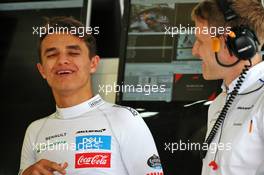 Lando Norris (GBR) McLaren. 03.08.2019. Formula 1 World Championship, Rd 12, Hungarian Grand Prix, Budapest, Hungary, Qualifying Day.
