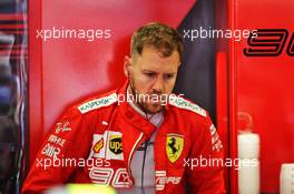 Sebastian Vettel (GER) Ferrari. 03.08.2019. Formula 1 World Championship, Rd 12, Hungarian Grand Prix, Budapest, Hungary, Qualifying Day.