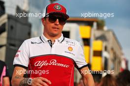 Kimi Raikkonen (FIN) Alfa Romeo Racing. 03.08.2019. Formula 1 World Championship, Rd 12, Hungarian Grand Prix, Budapest, Hungary, Qualifying Day.