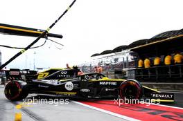Nico Hulkenberg (GER) Renault F1 Team RS19 leaves the pits. 03.08.2019. Formula 1 World Championship, Rd 12, Hungarian Grand Prix, Budapest, Hungary, Qualifying Day.