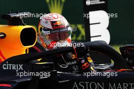 Max Verstappen (NLD) Red Bull Racing RB15 in qualifying parc ferme. 03.08.2019. Formula 1 World Championship, Rd 12, Hungarian Grand Prix, Budapest, Hungary, Qualifying Day.