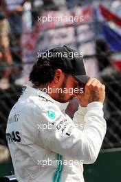 Lewis Hamilton (GBR) Mercedes AMG F1 in qualifying parc ferme. 03.08.2019. Formula 1 World Championship, Rd 12, Hungarian Grand Prix, Budapest, Hungary, Qualifying Day.