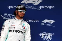 Lewis Hamilton (GBR) Mercedes AMG F1 in qualifying parc ferme. 03.08.2019. Formula 1 World Championship, Rd 12, Hungarian Grand Prix, Budapest, Hungary, Qualifying Day.