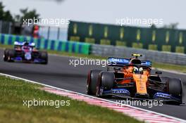 Lando Norris (GBR) McLaren MCL34. 03.08.2019. Formula 1 World Championship, Rd 12, Hungarian Grand Prix, Budapest, Hungary, Qualifying Day.