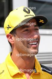Daniel Ricciardo (AUS) Renault F1 Team. 04.08.2019. Formula 1 World Championship, Rd 12, Hungarian Grand Prix, Budapest, Hungary, Race Day.