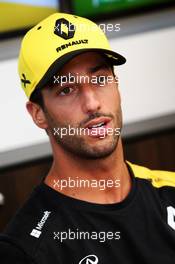 Daniel Ricciardo (AUS) Renault F1 Team. 01.08.2019. Formula 1 World Championship, Rd 12, Hungarian Grand Prix, Budapest, Hungary, Preparation Day.
