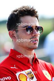 Charles Leclerc (MON) Ferrari. 01.08.2019. Formula 1 World Championship, Rd 12, Hungarian Grand Prix, Budapest, Hungary, Preparation Day.
