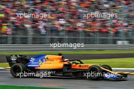 Carlos Sainz Jr (ESP) McLaren MCL34. 06.09.2019. Formula 1 World Championship, Rd 14, Italian Grand Prix, Monza, Italy, Practice Day.